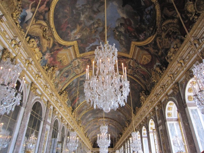 5-5フランス　ベルサイユ宮殿　鏡の間